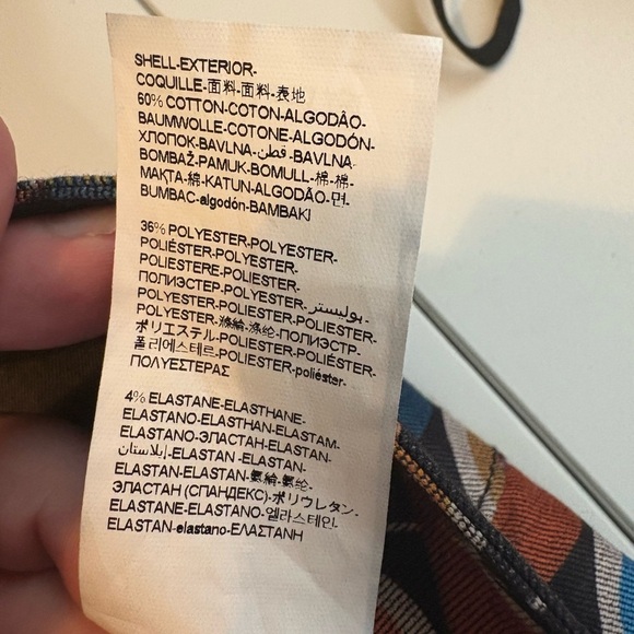 Desigual multicolor asymetric trousers style Holly size 38 EUR 8 USA 0326 - Picture 12 of 13